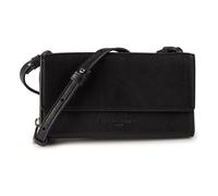 Liebeskind Isabelle Clutch purse RFID protection Genuine Leather 19 cm black