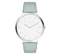 Liebeskind LT-0371-LQ Women's Analogue Quartz Watch with Leather Strap, silver, Modern
