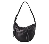 Liebeskind Luna II Shoulder Bag S Genuine Leather 32 cm black