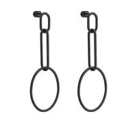 Liebeskind Stainless Steel Stud Earrings black