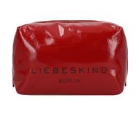 Liebeskind Toilet bag S Leather 18 cm red