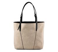 Liebeskind Una Shopper Bag Genuine Leather 37 cm beige