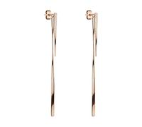 Liebeskind, Women’s Stainless Steel Not a gem Stud Earrings, IP Roségold, 7 cm -