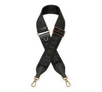 LIEBESKIND BERLIN bag accessories Classic Logo Webbing Strap Gold Brass black