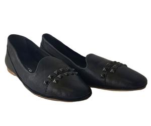 LIEBESKIND Women's Black Leather Balerina Flats #LK5019 8.5 NWOB