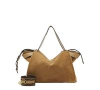 Liebeskind Women's Gray5 Suede Satchel L, Tiramisu, Large