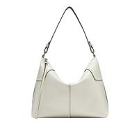 LIEBESKIND BERLIN Leather shoulder bag Mila Lack Distressed Hobo Bag Milk creme-white