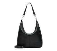 Liebeskind Berlin Paris M Women's Shoulder Bag - Leather Hobo Bag with Shoulder and Crossbody Straps - Women's Shoulder Bag, Spacious Main Compartment with Zip and Two Inner Compartments, 01 black, M