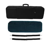 LiebeWH 4/4 Violin Hard Case Rectangle Violin Suitcase Oxford Cloth Foam Violin Box with Good Protection for Violinist