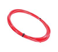 LiebeWH 4m 1/4in Copper Tube Bender Strip AC Bender Red 13ft PE Plastic Flexible with Built-in Elastic Rubber and Color Coding for Air Conditioning Refrigeration Copper Pipe Bending