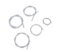 LiebeWH 5 Pcs Internal Tube Spring Bender 1/4 3/8 1/2 5/8 3/4 Inch 1100mm Inside Tube Bending Spring Set for Copper Aluminum Pipe HVAC Plumbing