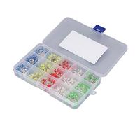 LiebeWH 500Pcs LED Lamp Diode Set, Oxygen Resin, High Brightness RGB Light for Projects and School Experiments, 5 Colors Red Green Blue Yellow White