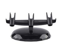 LiebeWH Airbrush Holder Air Brush Holder Airbrush Holder Stand Holds 2 Universal Clamp-On Table Mount Paint Hobby Kit for Tattoo Craft Cake Spray Model