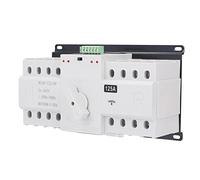 LiebeWH Automatic Transfer Switch 125A 400V Power Generator Kit with Protective Cover for Office Buildings Shopping Malls Banks Stations Hospitals