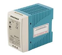 LiebeWH BERM DIN Rail Switching Power Supply MDR 100 24, Industrial Grade 100W 24V 4A Output with Overload Protection for DIN Rail or 15 Installation