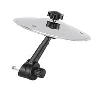 LiebeWH Car Cymbal Dashboard Drum Vent Percussion Instrument Adjustable Arm Hook Design for Car Vent Music Enthusiasts Drummers Unique Gift