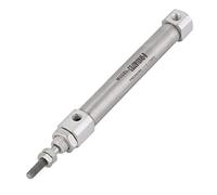 LiebeWH CDJ2B10-45B Stainless Steel Pneumatic Air Cylinder Double Acting 10mm Diameter 45mm Stroke with 0.15-1Mpa Pressure Range for Quiet Clean Compact Pneumatic System