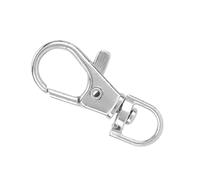 LiebeWH Claw Trigger Snap Hook Bird Cage Door Lock Durable Iron Anti-Escape Buckle 12 Pcs Pack for Bird Owners