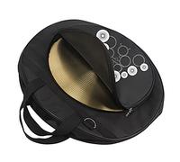 LiebeWH Cymbal Bag Packback 21 Inch with 3 Pockets Removable Divider Shoulder Strap Designed for Storing Cymbals and Drum Sticks