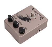 LiebeWH Digital Delay Pedal Metal Housing Delay Effect Pedal 25ms to 600ms True Bypass with Time Repeat Level Controls for Electric Guitar and Bass Players Stage Practice
