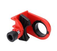 LiebeWH Door Lock Installation Kit Premium High Speed Steel Hole Saws Drill Bit for Wood Metal Doors, Adjustable Guide Template for Precise Drilling, Universal Design, Red