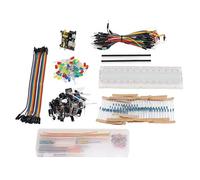 LiebeWH Electronics Component Kit Assortment with 830 Tie Points Breadboard - Complete and Useful, Compatible with for R3, for - ABS, PCB Material