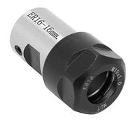 LiebeWH ER16 Collet Block Chuck Holder, High Strength Metal Alloy ER16 Spindle Collet Block for Lathe Drill Milling Machine with 40mm Body and Multiple Axle Holes for Precision Machining (16MM)