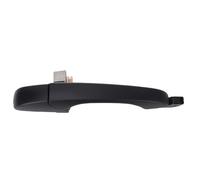LiebeWH Exterior Door Handle Replacement Black ABS Outside Handle Front Side for 2008 to 2019 Grand Caravan Town Country Left Driver or Right Passenger Vehicle Repair (Rear Left Right Without Hole:)