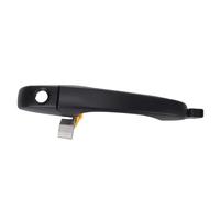 LiebeWH Exterior Door Handle Replacement Black ABS Outside Handle Front Side for 2008 to 2019 Grand Caravan Town Country Left Driver or Right Passenger Vehicle Repair (Front Left: with Hole)