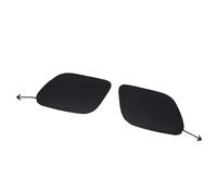 LiebeWH Front Bumper Tow Hook Covers Black ABS Tow Eye Cover Set OEM Fit Left Right Replacement Parts for 2019 to 2022 Models Factory Match for Front Bumper Repair