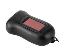 LiebeWH Hand Crank Solar Powered LED Flashlight Emergency Dynamo Torch LED Camping Light Survival Kit Light for Power Outage Emergency Camping Tent