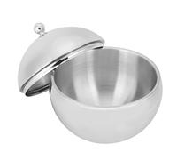 LiebeWH Ice Bucket Stainless Steel Double Wall Insulation Champagne Container 2L with Lid Holder 18cm for Parties Weddings Restaurants Outdoor Entertaining