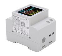 LiebeWH LCD SCREEN, Single Phase Energy Watt Hour Smart D52-2066 Voltmeter Ammeter Kwh Frequency Power Household Type Monitor DIN Rail Electricity Usage Applicable to Industry