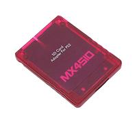 LiebeWH MX4SIO SIO2SD Micro Storage Card Adapter for - Stable Replacement Card Reader for Gaming Enthusiasts (Transparent Red)