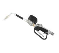 LiebeWH Pneumatic Oil Gun Dispensing Nozzle Refueling Gun 1/2 Inch NPT Outlet 3/4 Inch Inlet 1500PSI with Meter 4 Units LTR GAL PT QT and Ergonomic Handle for Gear Hydraulic Engine Oil