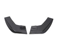 LiebeWH Rear Bumper Side Diffuser, ABS Plastic Side Skirt Splitter 2Pcs with Screws, Scratch Protection, Sporty Styling, Easy Install for 1 Series F20 M Sport 2015 2019 (Carbon Fiber Style)