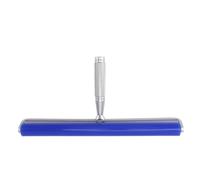 LiebeWH Silicone Screen Film Roller Anti Static Cleaner Manual Blue, High Viscosity Silicone Roller with Aluminum Alloy Handle for Dust Removal, 300F Melting Point 60000+ Rolls Durability (30.5cm /