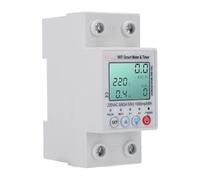 LiebeWH Smart Circuit Breaker 63A Single Phase, Automatic Reclosing Protector with Power Voltage Current Leakage Control, Remote Control Via Smartphone APP for Home and Industrial Use