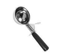 LiebeWH Stainless Steel Ice Cream Scoop with Plastic Handle Easy Fruit Scoop for Home Kitchen Café and Bar (4.7CM)