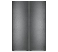 Liebherr 123cm Plus Side By Side Fridge Freezer XRFBD5220 Black Steel