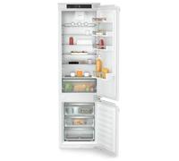Liebherr Pure ICNd5603 194cm 70/30 Integrated Frost Free Fridge Freezer with Fixed Door Hinge - White - D Rated, White