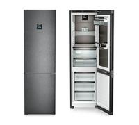 Liebherr CBNBSD578I 60cm Peak Biofresh Frost Free Fridge Freezer - BLACK STEEL