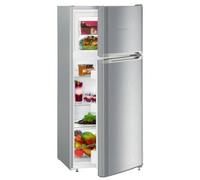 Liebherr Comfort CTele2131 Silver Freestanding 80/20 Fridge-Freezer