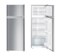 Liebherr Comfort CTele2531 140.1x55cm Smart Frost Silver Top Mount Fridge Freezer
