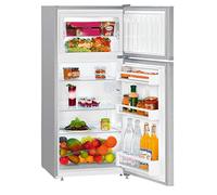 Liebherr CTel 2131 Freestanding Fridge Freezer Silver 196 L A++ - Fridge-Freezers (196 L, SN-T, 39 dB, 4 kg/24h, A++, Silver)