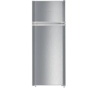 Liebherr CTELE2531 140cm High 80 20 Fridge Freezer in Silver 55cm Wide