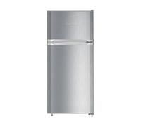 Liebherr CTele2131 124.1x55cm Smart Frost Silver Top Mount Fridge Freezer