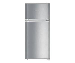 Liebherr CTele2131 124.1x55cm Smart Frost Silver Top Mount Fridge Freezer