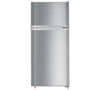 Liebherr CTELE2131 124.1x55cm Smart Frost Silver Top Mount Fridge Freezer