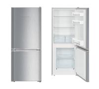 Liebherr CUELE2331 137cm High 60 40 Fridge Freezer in Silver 55cm Wide